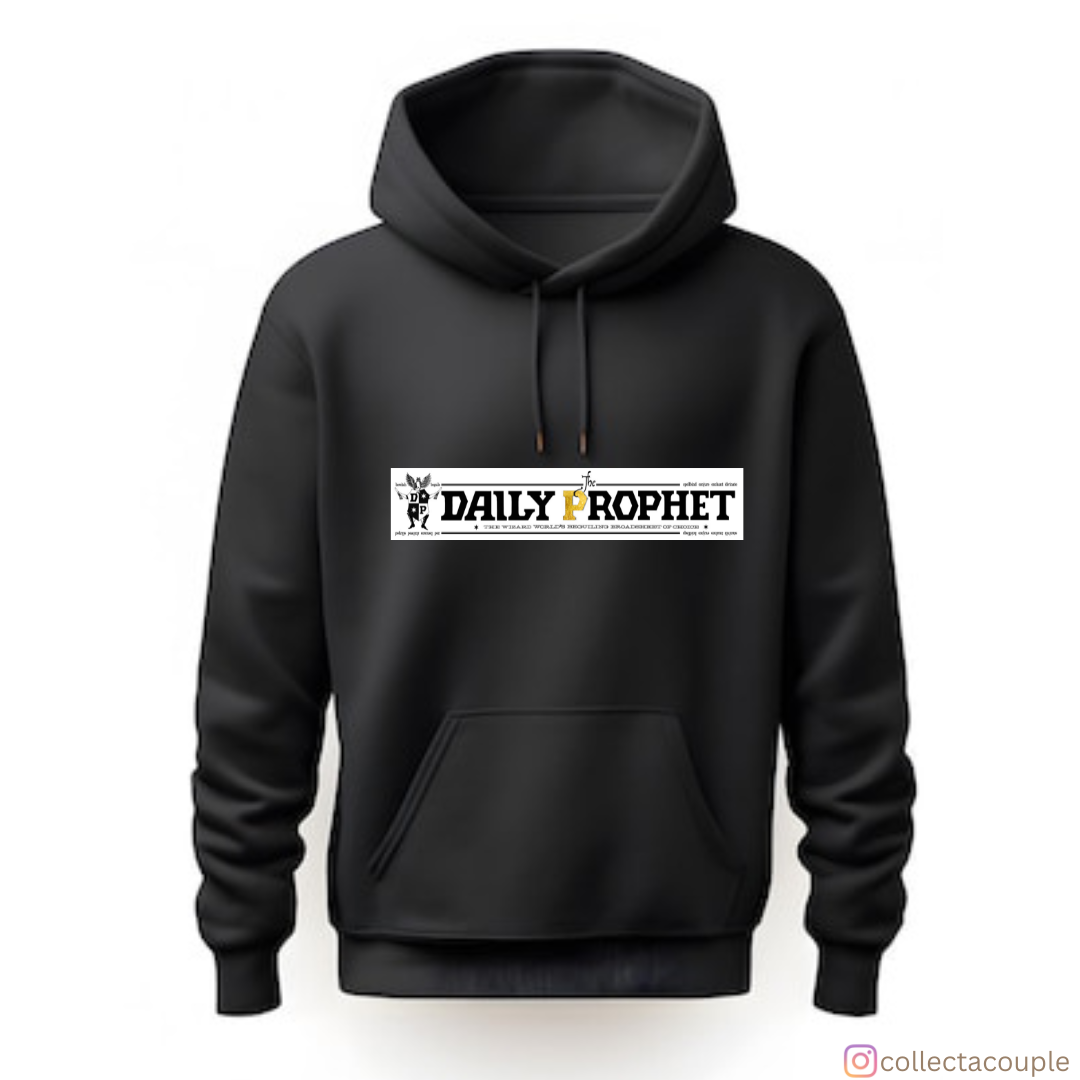 Harry Potter: Daily Prophet- Boy who Lies (2) Unisex Hoodie (front & back print)