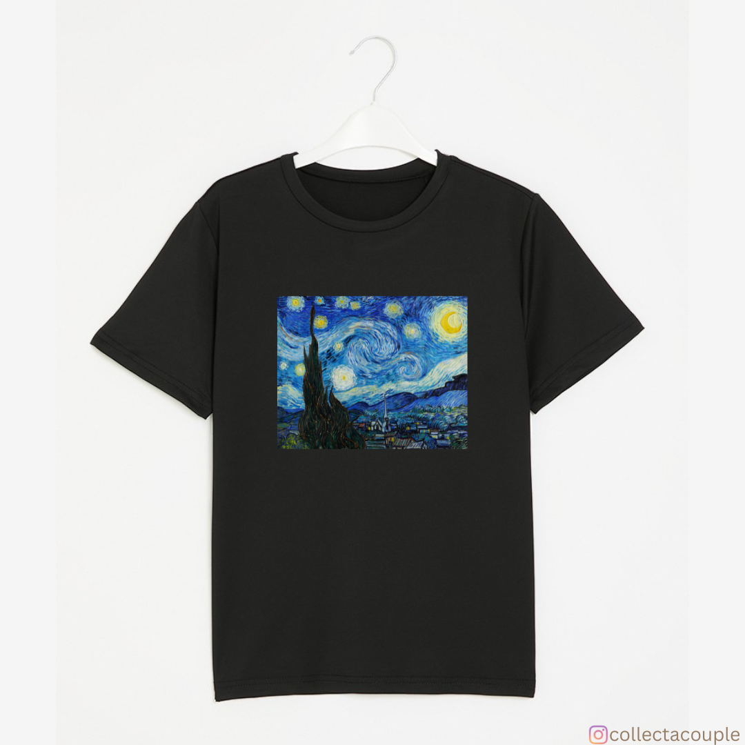 Van Gogh: Starry Night Unisex T-shirt