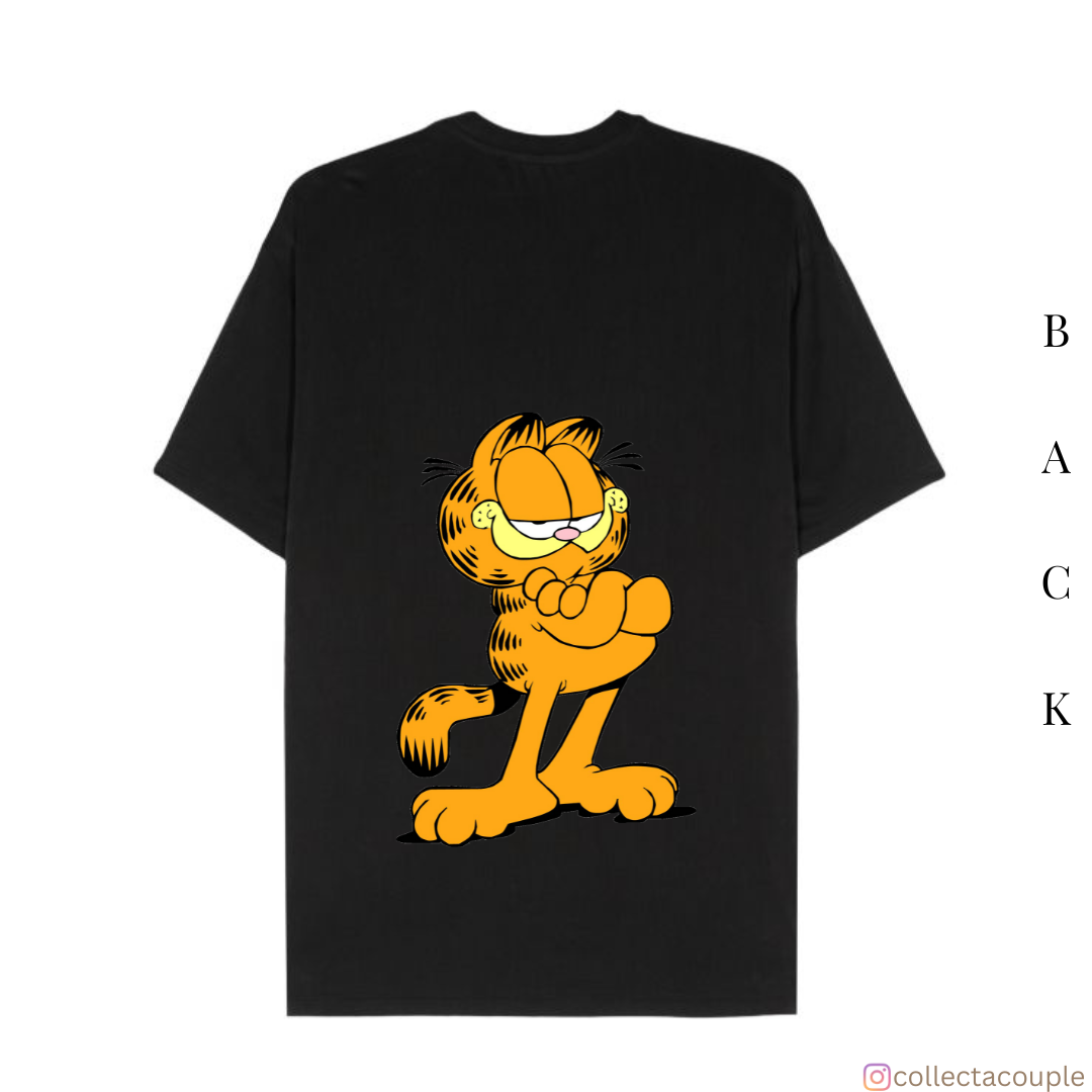 Garfield: Pose Oversized Unisex T-shirt (front and back print)