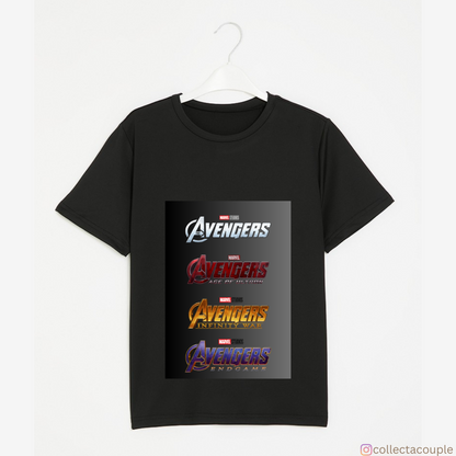 Avengers: Series Titles Unisex T-shirt