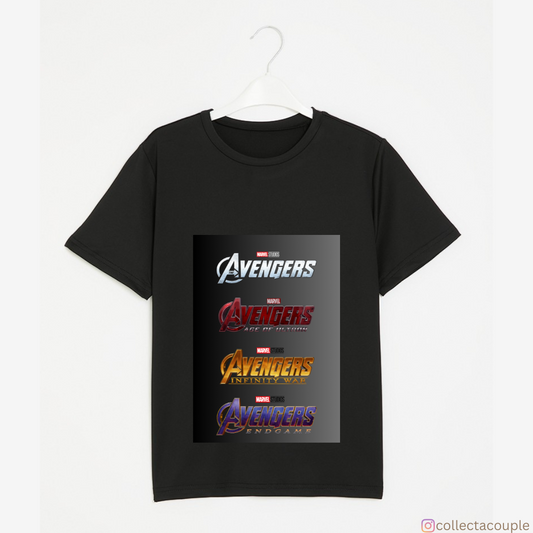 Avengers: Series Titles Unisex T-shirt