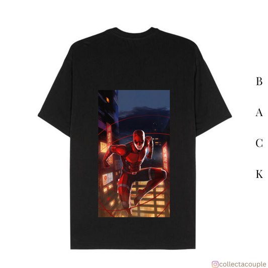 Daredevil: Matt Murdock Pose Oversized Unisex T-shirt (front and back print)