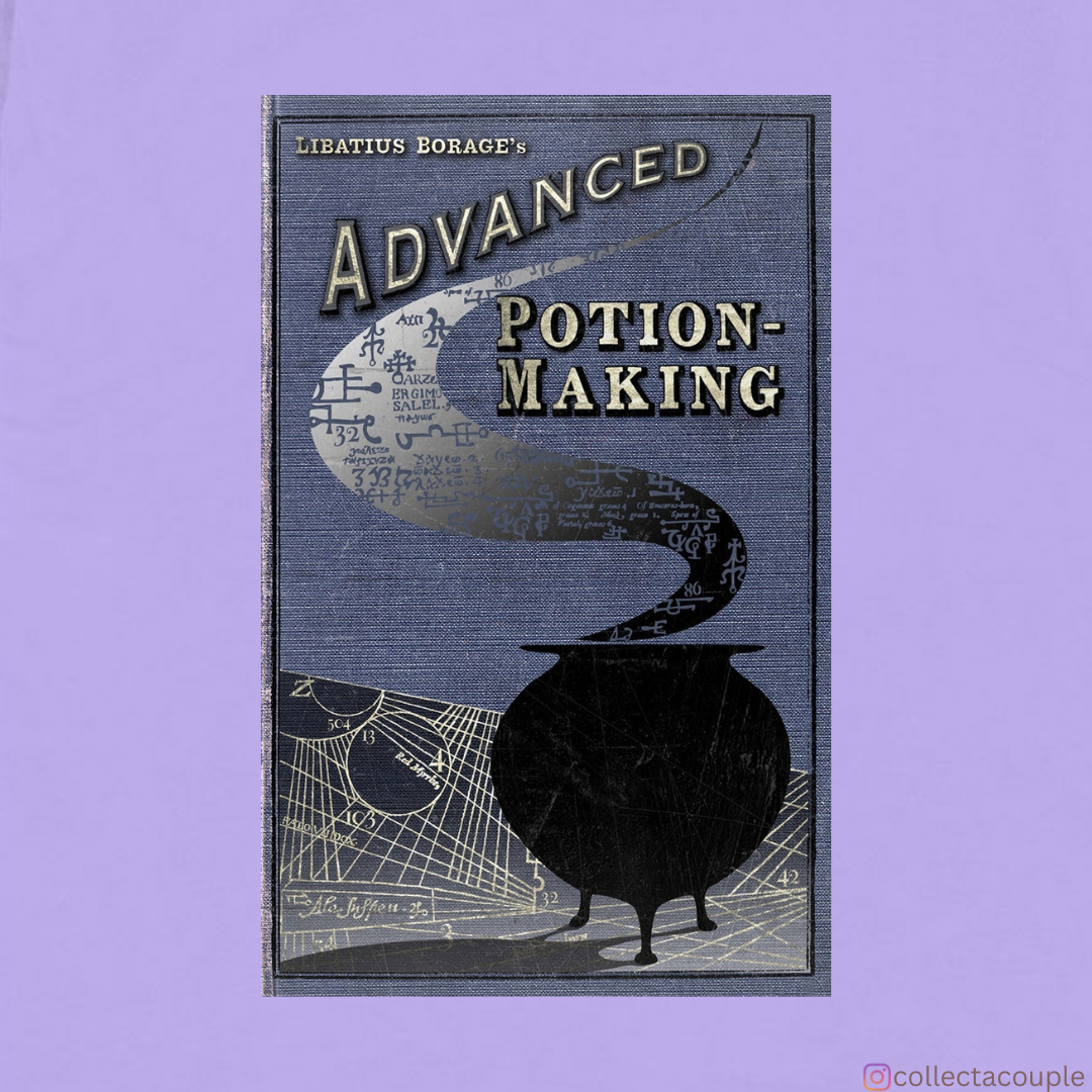 Harry Potter: Advanced Potion Making Oversized Unisex T-shirt (front and back print)