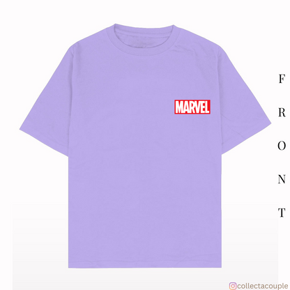 Avengers: Illustration Oversized Unisex T-shirt (front and back print)