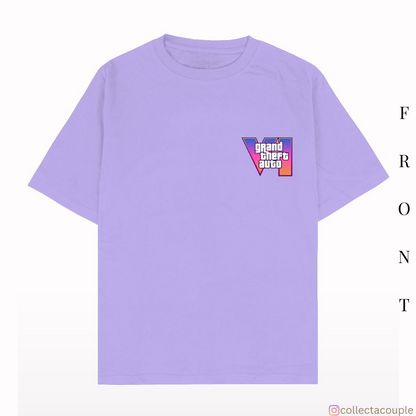 Grand Theft Auto: GTA VI Oversized Unisex T-shirt (front and back print)