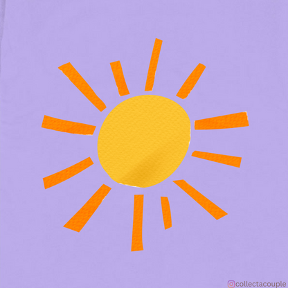 Sunshine: Quote Oversized Unisex T-shirt (front and back print)