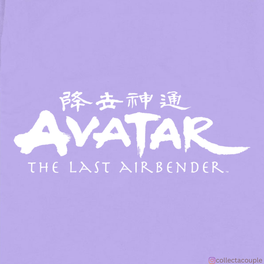 Avatar The Last Airbender: Aang Illustrated 2 Oversized Unisex T-shirt (front and back print)