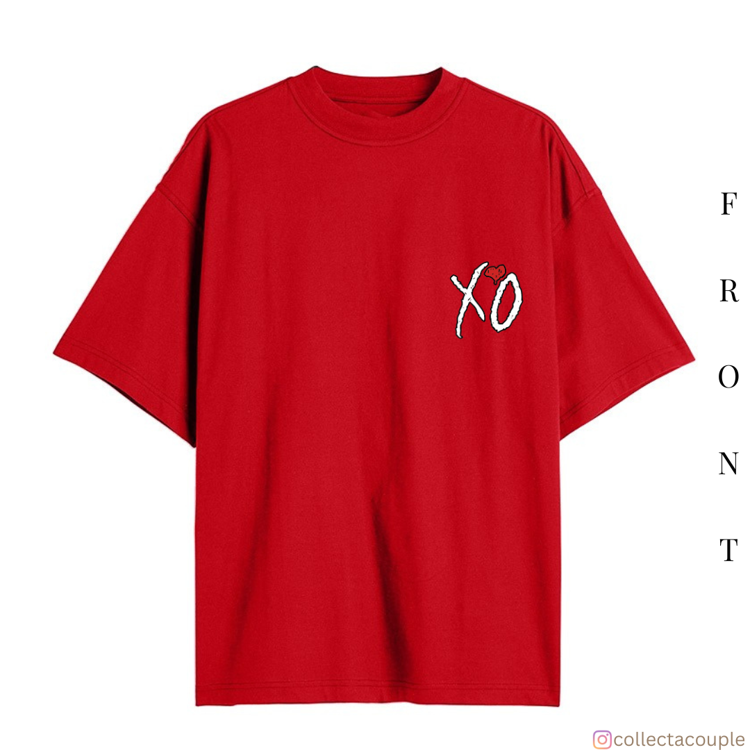 The Weeknd: Aesthetic Oversized Unisex T-shirt (front and back print)