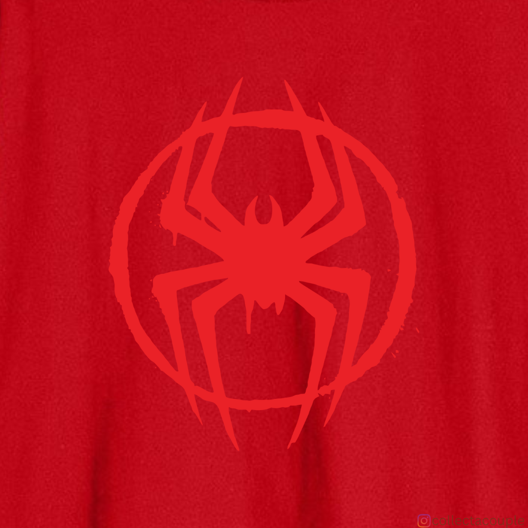 Spider Verse: Miles Morales Swing 2 Oversized Unisex T-shirt (front and back print)