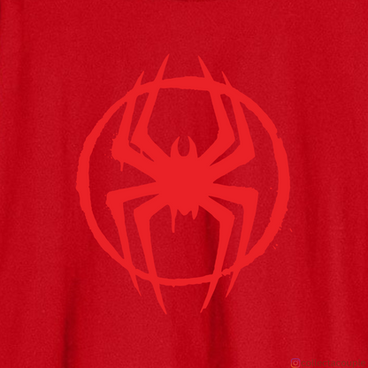 Spider Verse: Miles Morales Swing 2 Oversized Unisex T-shirt (front and back print)