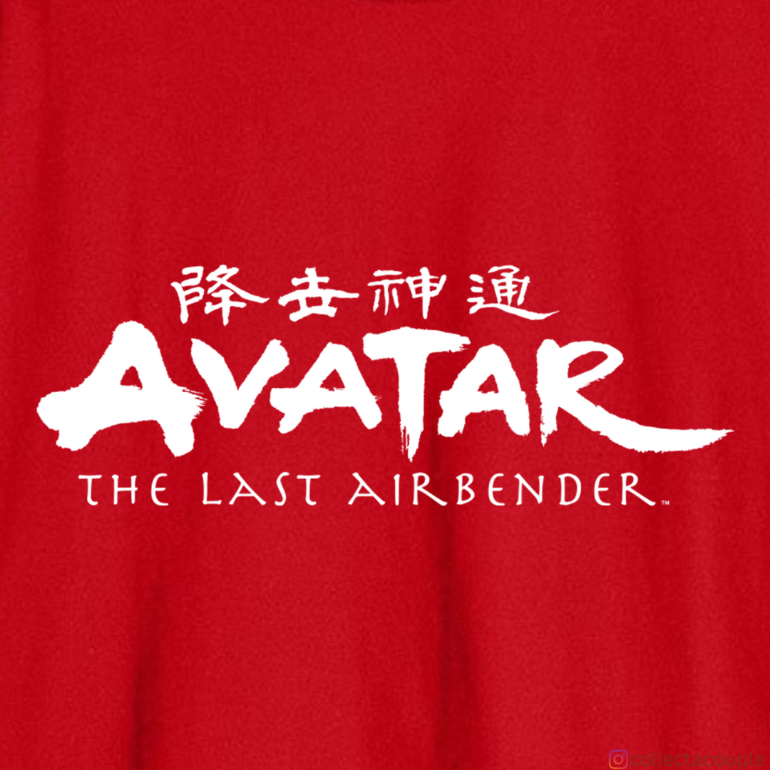 Avatar The Last Airbender: Aang Illustrated 2 Oversized Unisex T-shirt (front and back print)