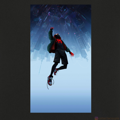 Spider-Man Into the Spider Verse: Miles Morales Falling Unisex T-shirt