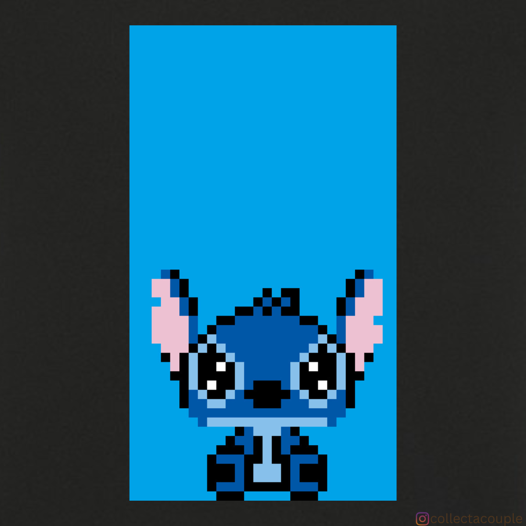 Stitch: Pixelated Unisex T-shirt