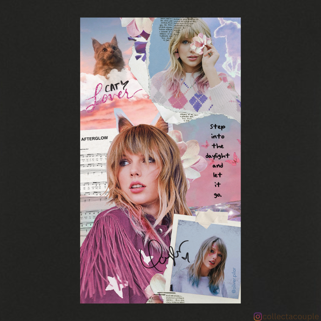 Taylor Swift: Lover Collage Unisex T-shirt