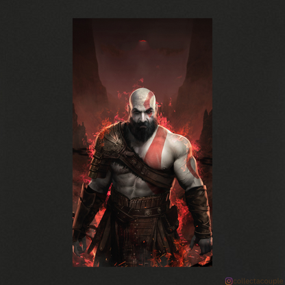 God of War: Kratos on Fire Unisex T-shirt