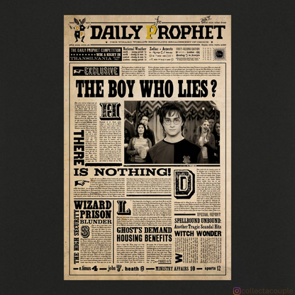 Harry Potter: The Daily Prophet- The Boy Who Lies? Unisex T-shirt