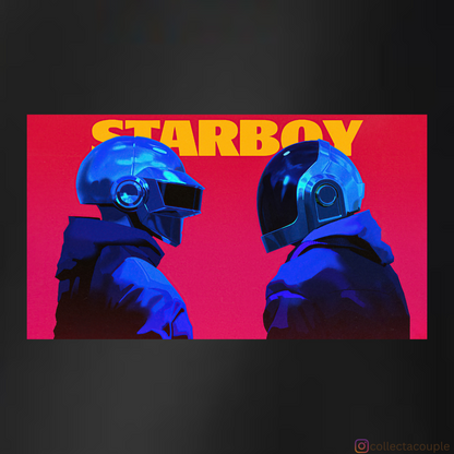 Starboy x Daft Punk: Helmets Unisex Hoodie