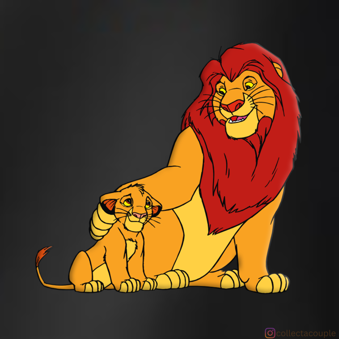 Lion King: Mufasa & Simba Unisex Hoodie