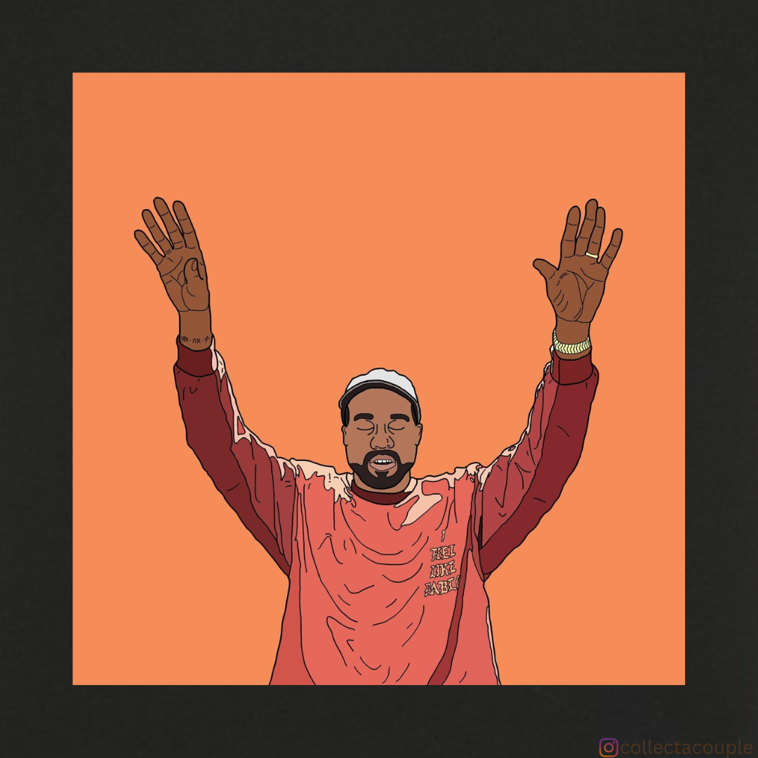 Kanye West: Illustrated Unisex T-shirt