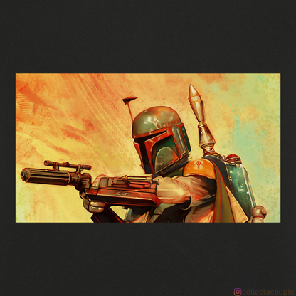 Boba Fett: With gun Unisex T-shirt