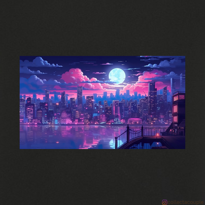 City scape: Moonlight Unisex T-shirt