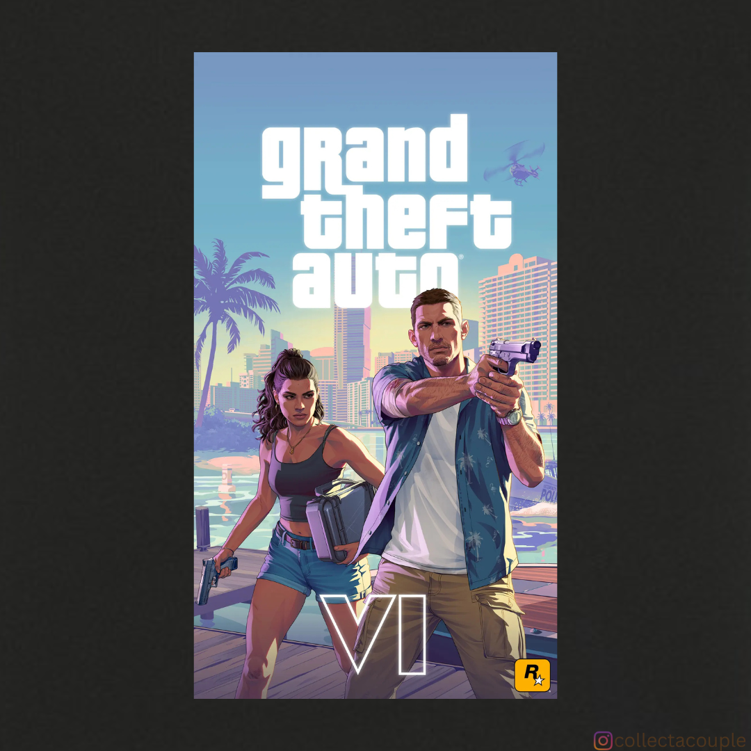 Grand Theft Auto: GTA VI Oversized Unisex T-shirt (front and back print)