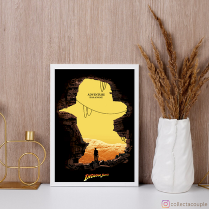 Indiana Jones Framed Poster