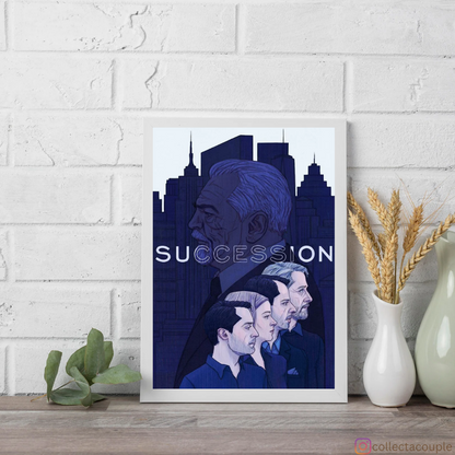 Succession Framed Poster