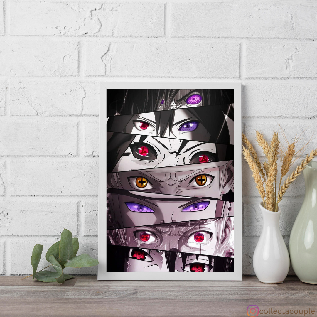 Naruto: Eyes Framed Poster