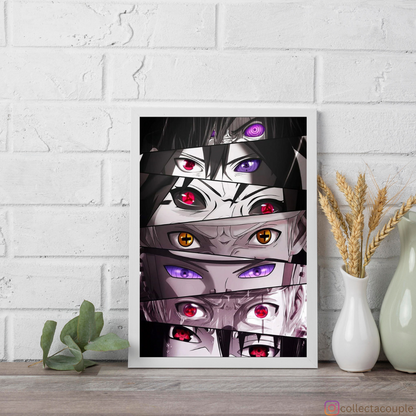 Naruto: Eyes Framed Poster