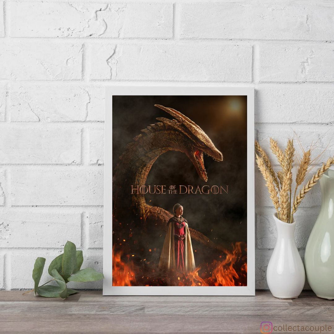 House of The Dragon: Rhaenyra Targaryen Framed Poster