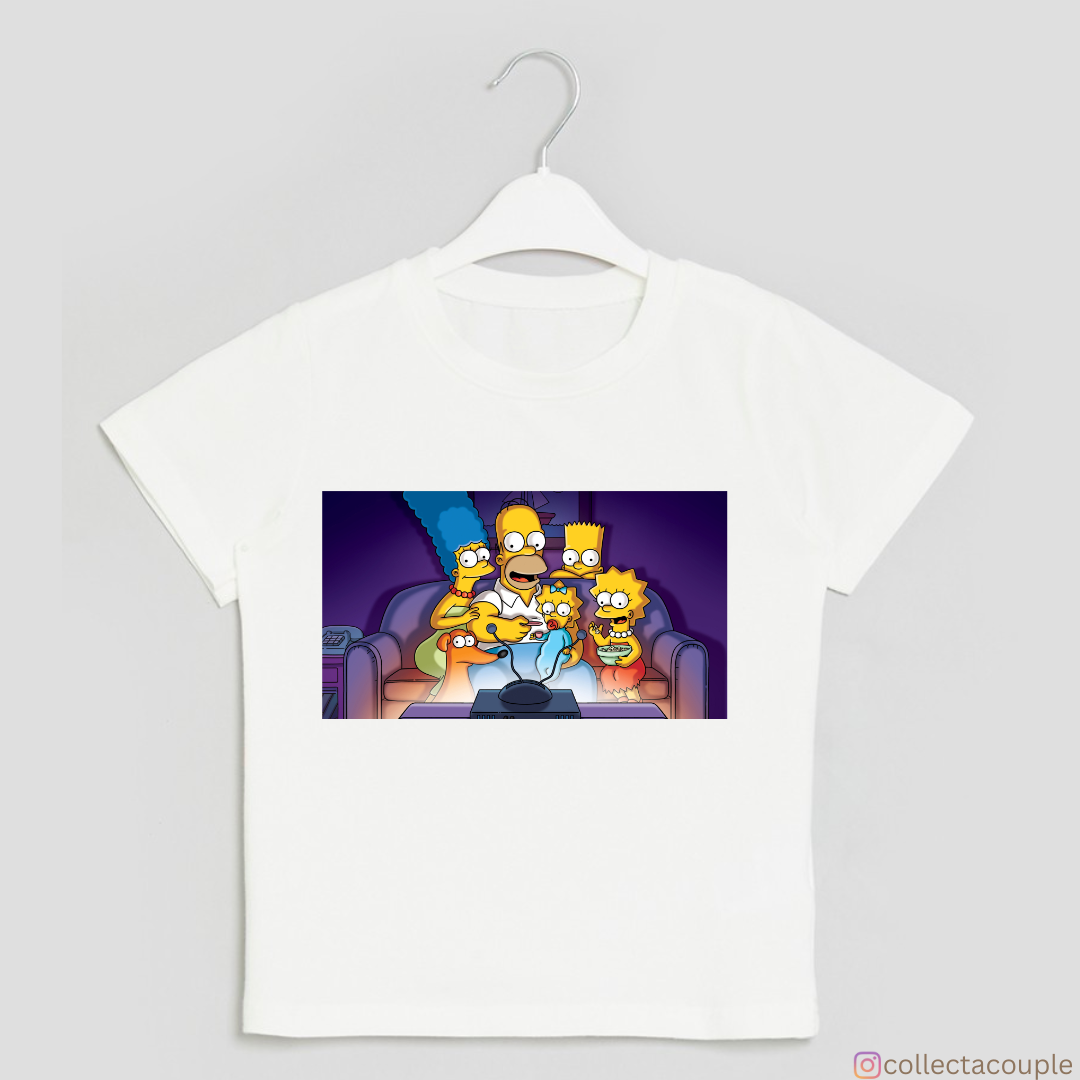 The Simpsons: On the Couch Unisex T-shirt