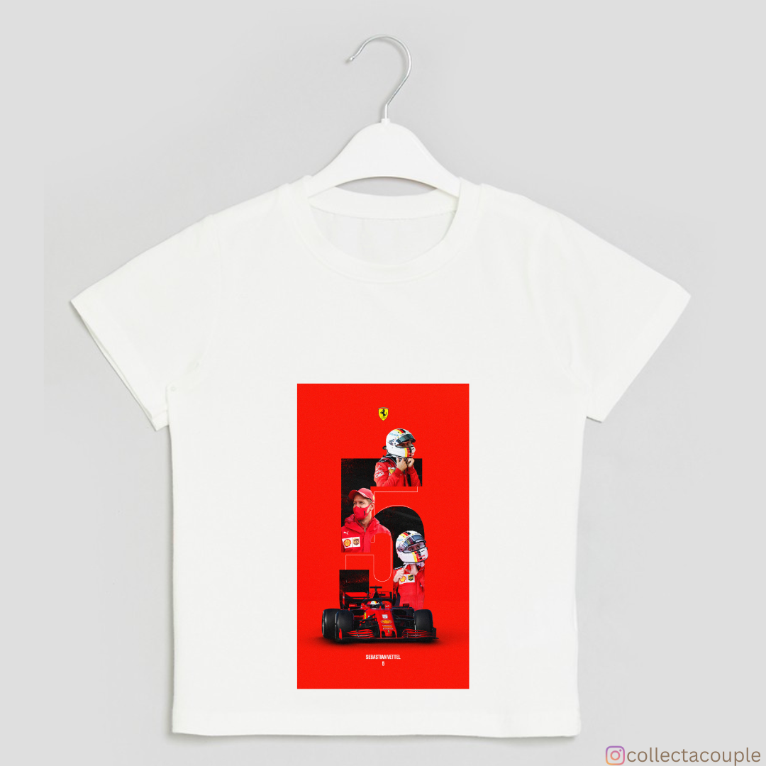 Sebastian Vettel: Collage Unisex T-shirt