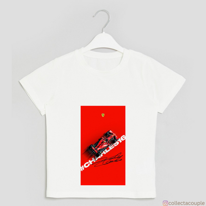 Charles Leclerc: Race Car Unisex T-shirt