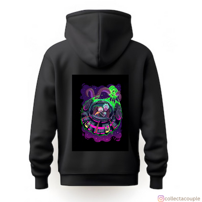 Rick and Morty: Chaos Unisex Hoodie (front & back print)