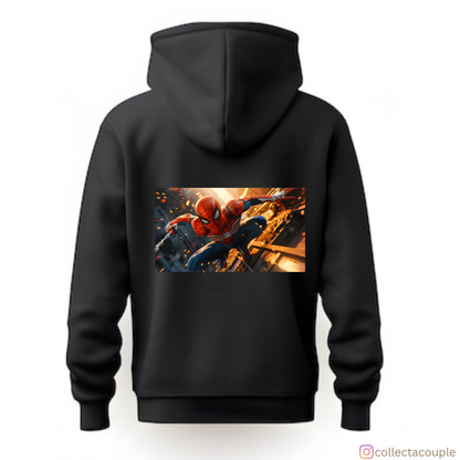 Spider-Man: Up the Wall Unisex Hoodie (front & back print)