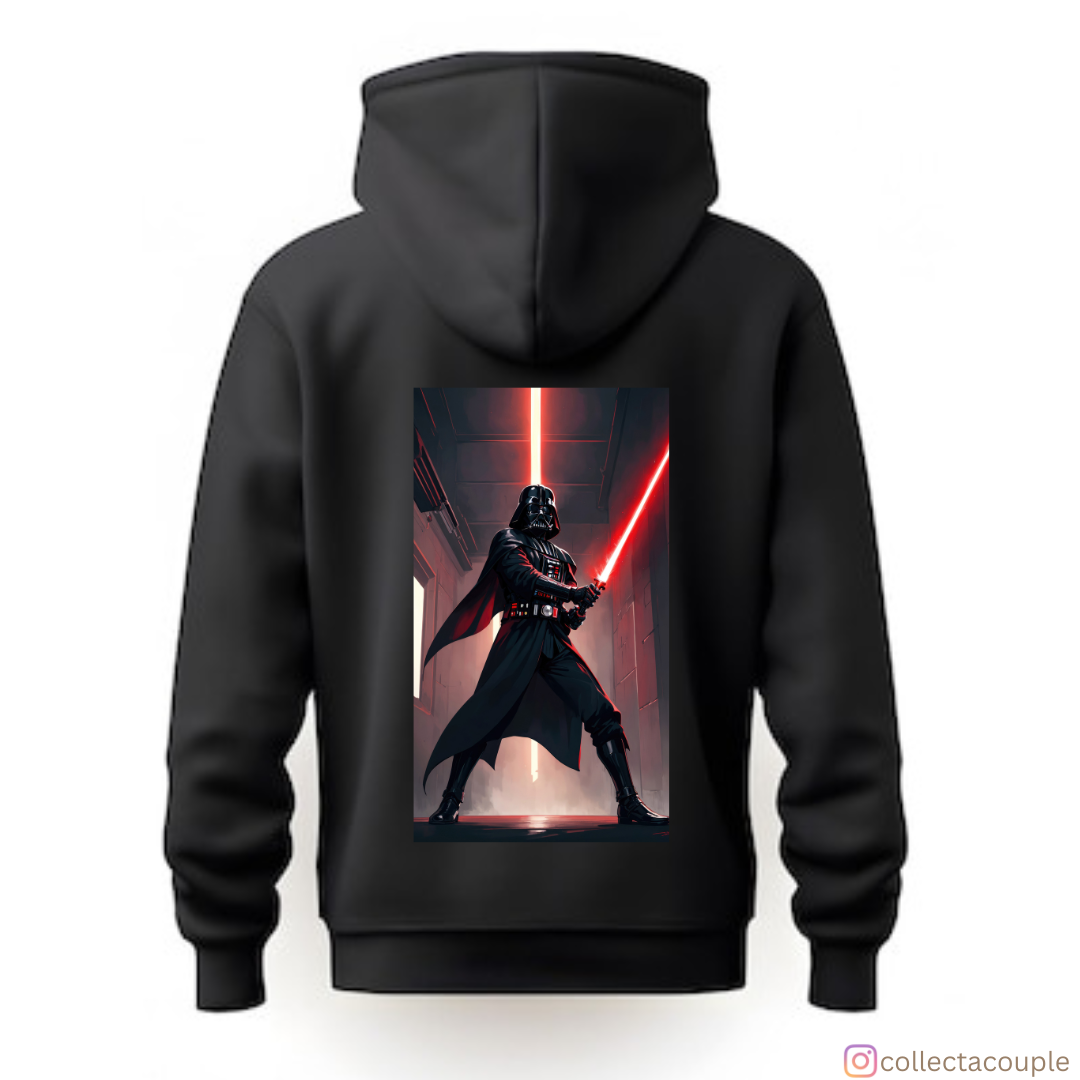 Star Wars: Darth Vader Lightsaber Unisex Hoodie (front & back print)