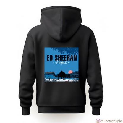 Ed Sheeran: Perfect Illustrated Unisex Hoodie (front & back print)