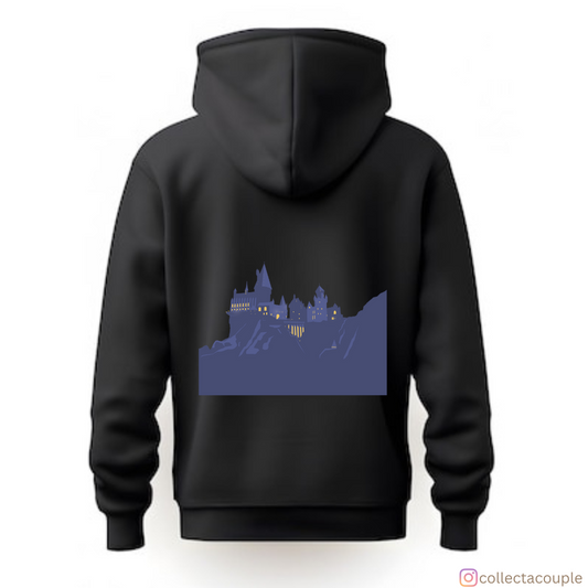 Harry Potter: Hogwarts Unisex Hoodie (front & back print)