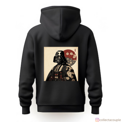 Star Wars: Darth Vader Floral Unisex Hoodie (front & back print)