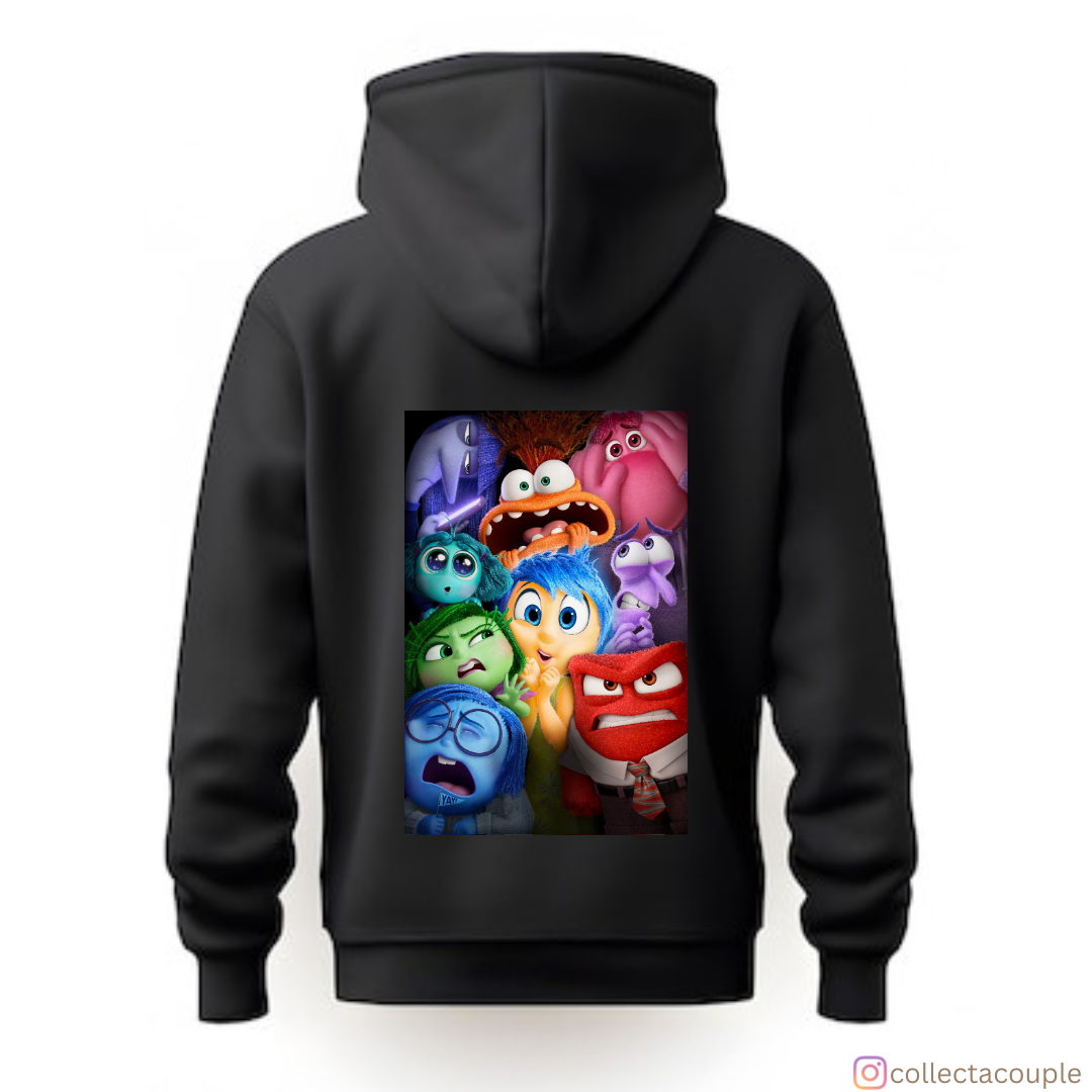 Inside Out 2: Emotions Unisex Hoodie (front & back print)