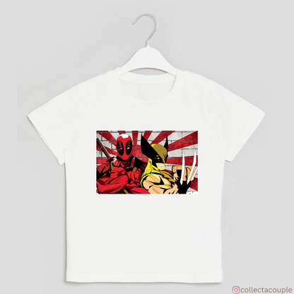 Deadpool & Wolverine: Duo Illustrated Unisex T-shirt