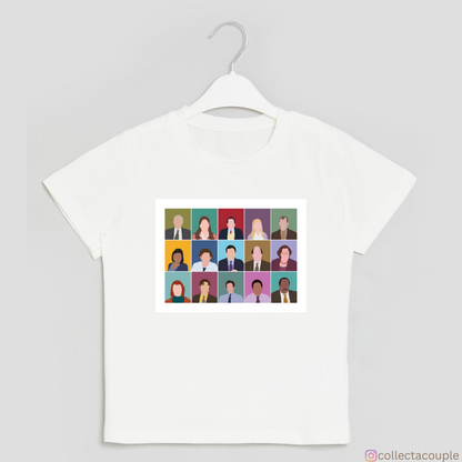 The Office: Illustrated Cast Unisex T-shirt