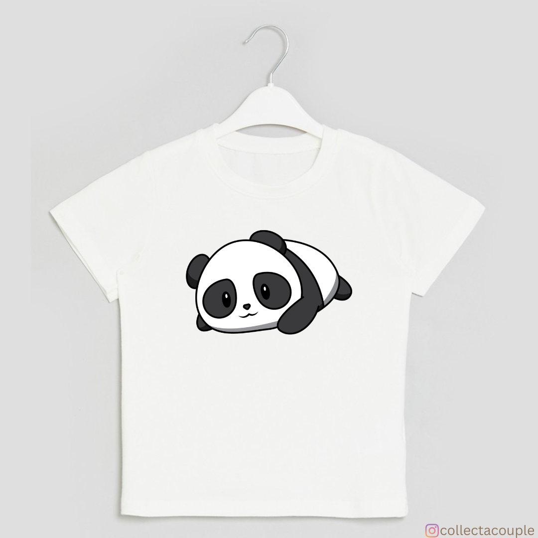 Panda: Illustrated Unisex T-shirt