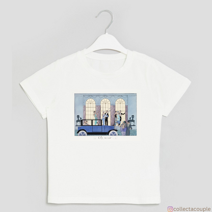 Au Revoir: Illustrated Unisex T-shirt