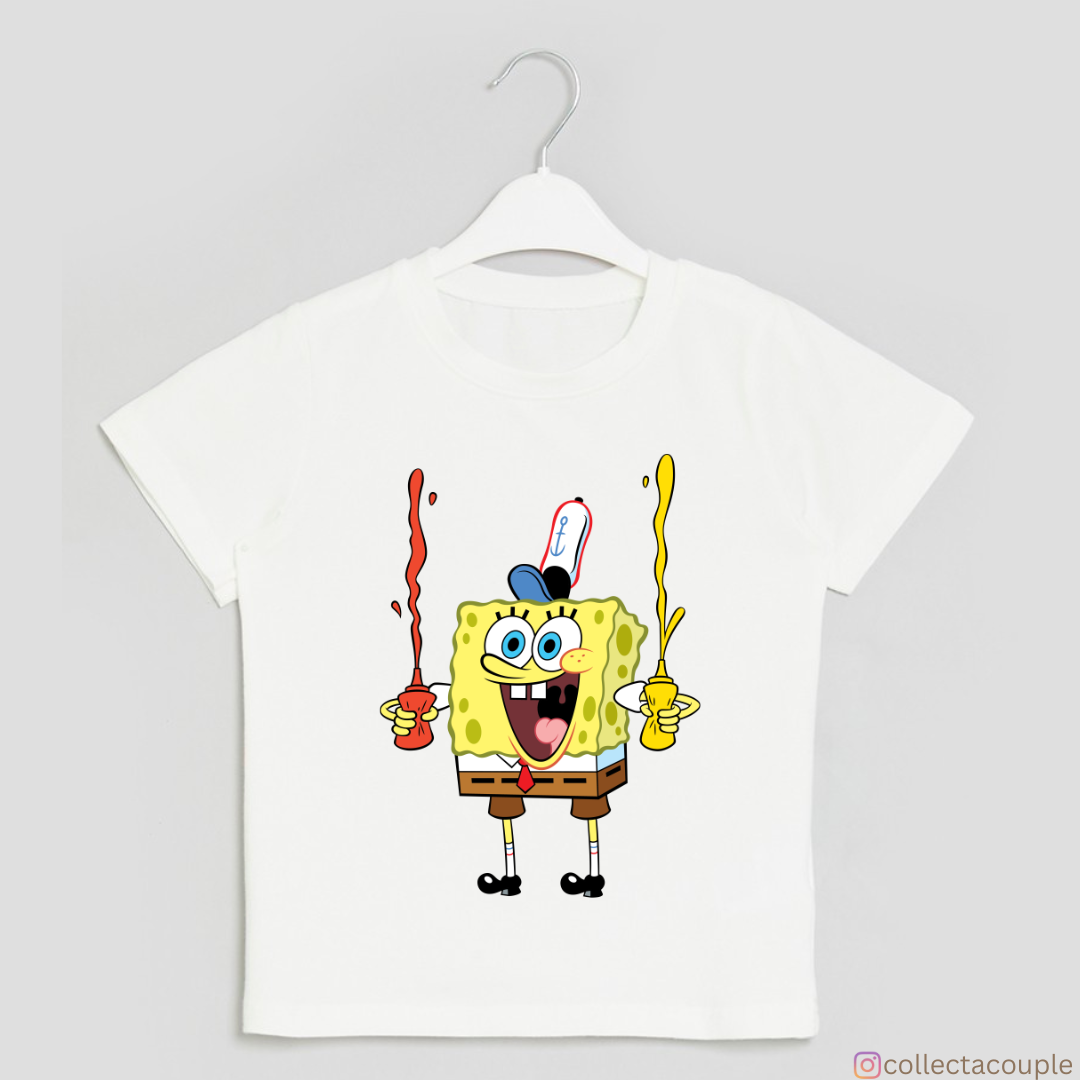 Spongebob: Ketchup & Mustard Unisex T-shirt