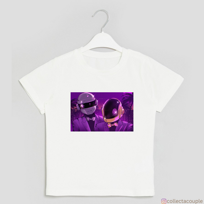 Daft Punk: Purple Unisex T-shirt