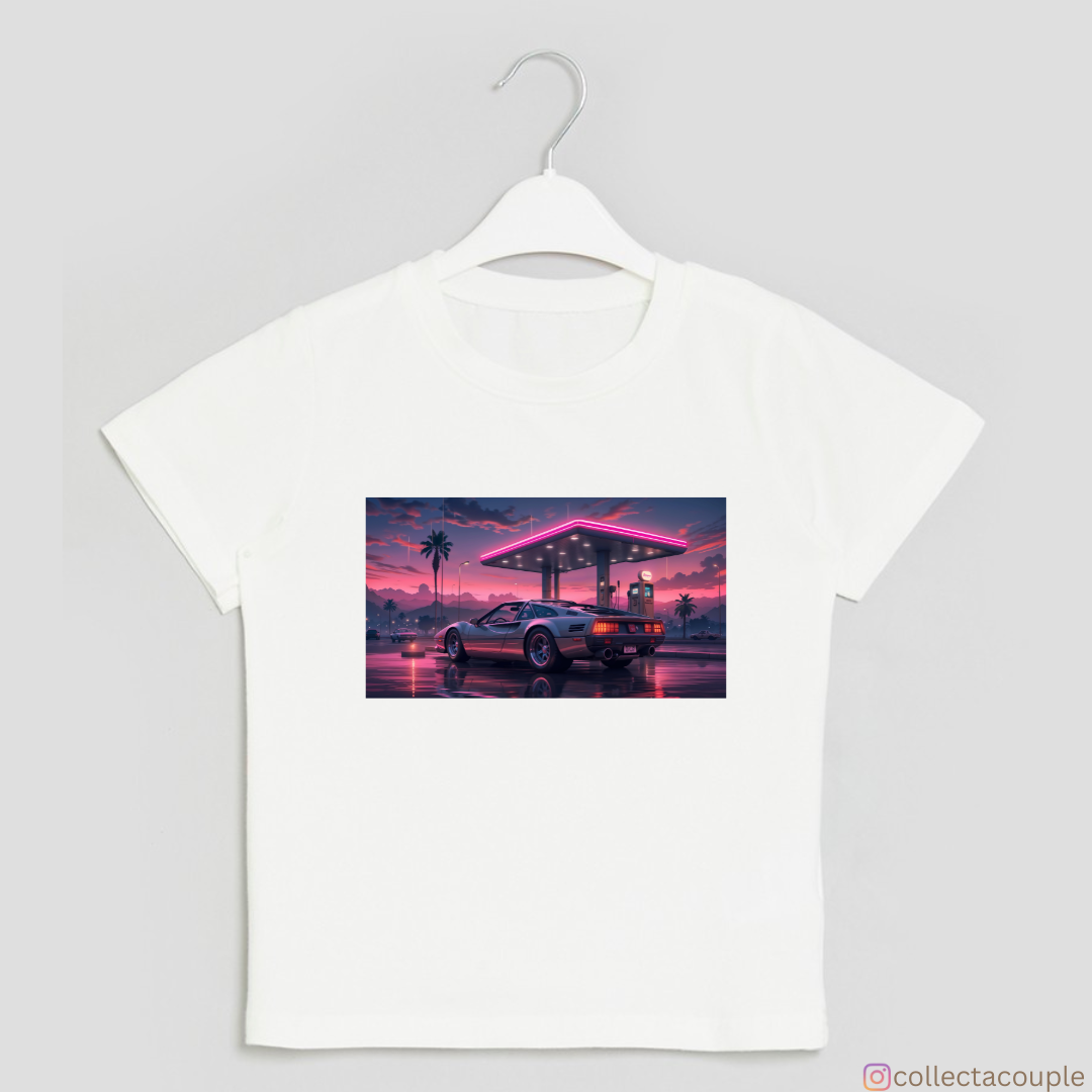 Sports Car: At sunset Unisex T-shirt