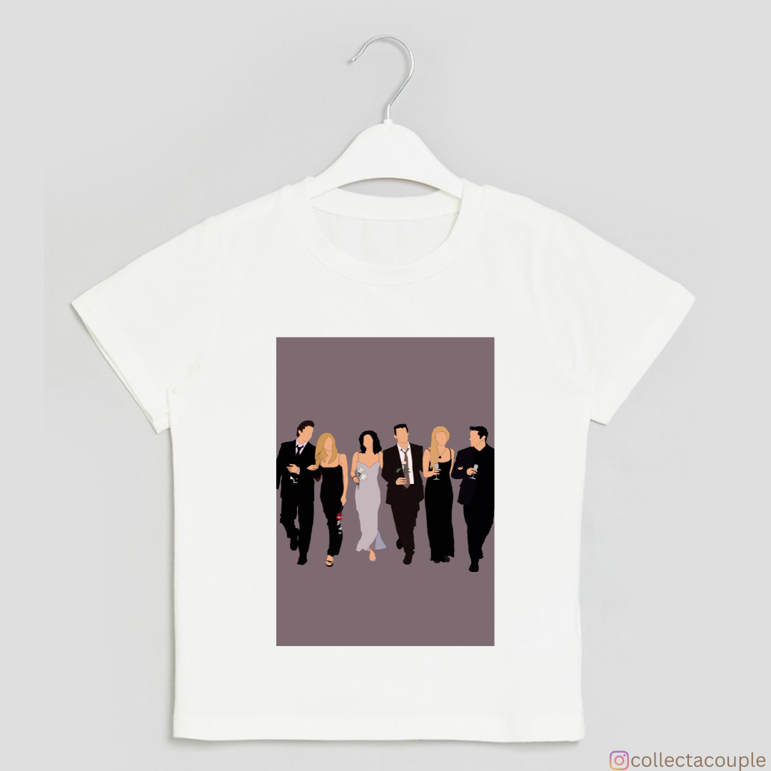 Friends: Cast Illustration Unisex T-shirt