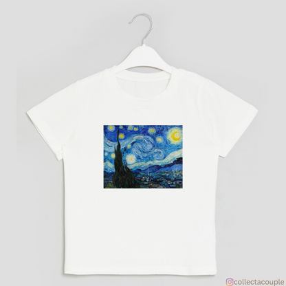 Van Gogh: Starry Night Unisex T-shirt